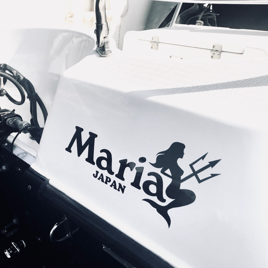 Maria カッティングステッカー（2枚1セット） | ヤマシタとマリアが